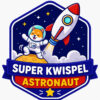 Super kwispel Astronaut