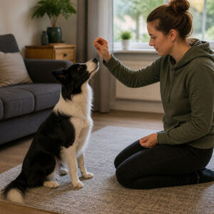 thuis training hond