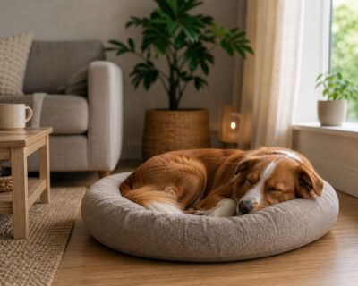 hond slaapt